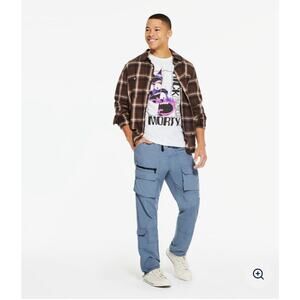 Aeropostale Utility Cargo Pants Drawstring Jogger Style Men's Size XS